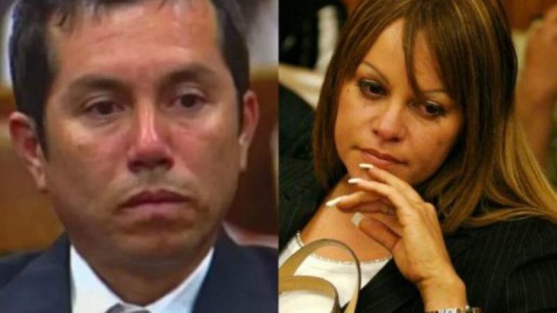 José Trinidad Marín and Jenni Rivera at high court. 